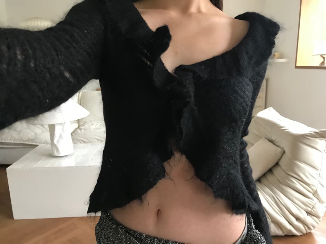 vintage mohair cardigan 상품이미지1