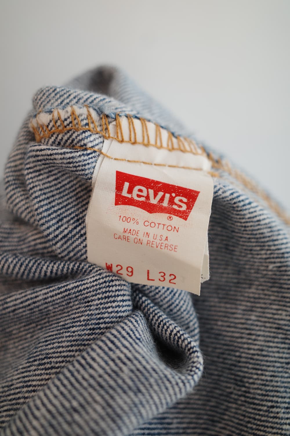 Levis 리바이스 610 빈티지 데님 (MADE IN USA) 상품이미지5