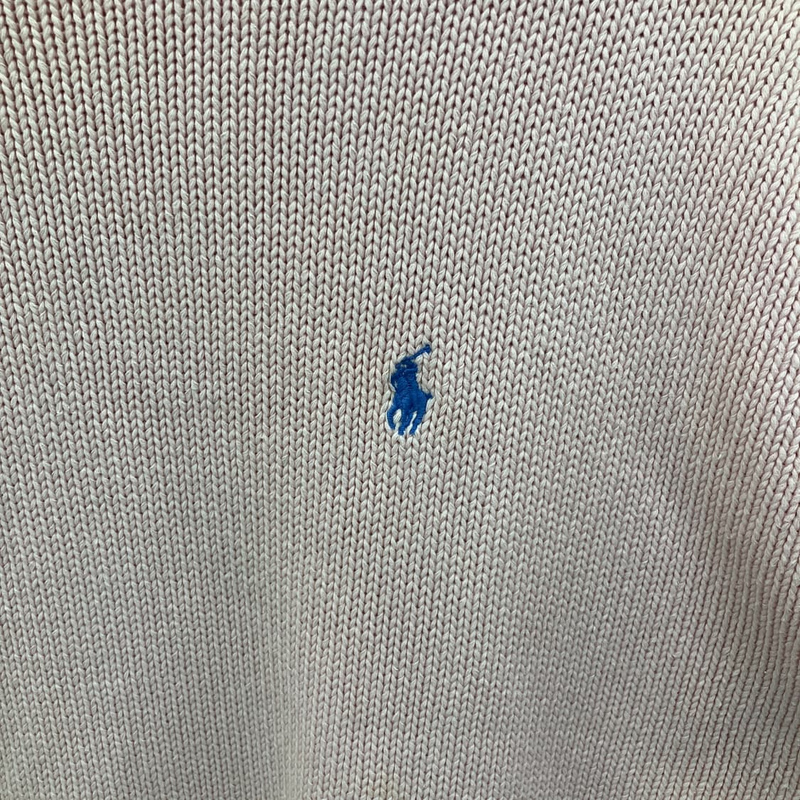 폴로 랄프로렌 핑크 코튼 라운드넥 니트 스웨터 100 상품이미지4