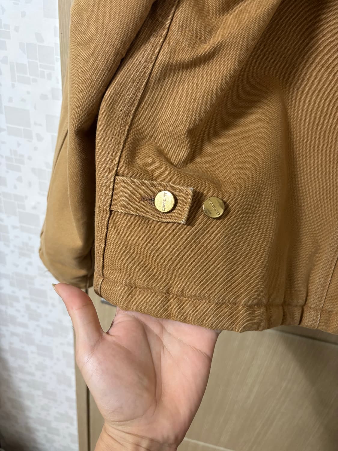 칼하트 j002 디트로이트 자켓 브라운 상품이미지6