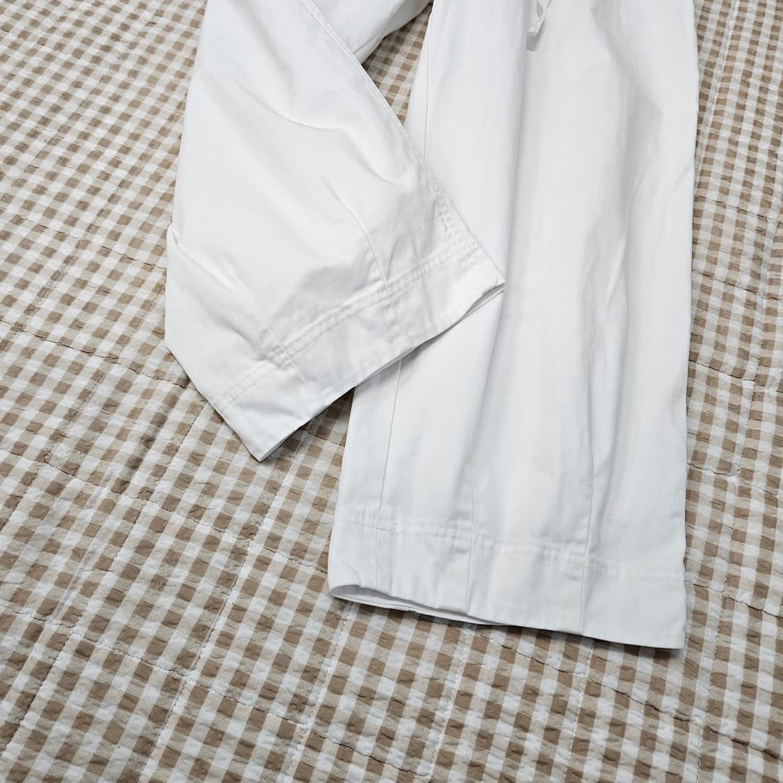 COS 코스 밴딩 와이드 면바지 남자32~33 상품이미지5