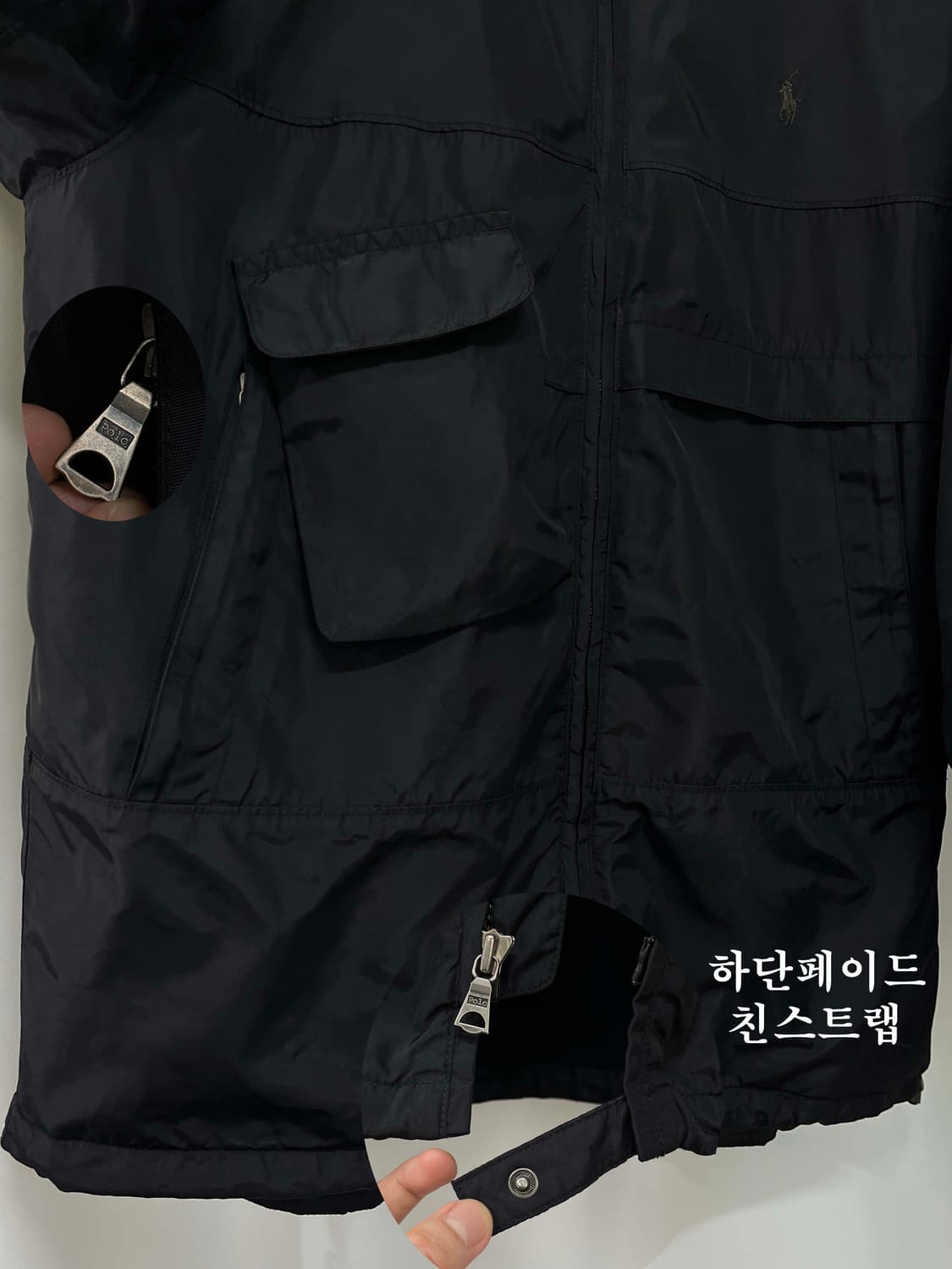 폴로 랄프로렌 블랙 텍티컬 유틸리티 고프코어 자켓 상품이미지6