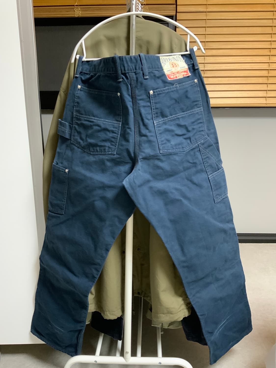 VTG Joe McCoy 캔버스 더블니 팬츠 (36) 상품이미지2