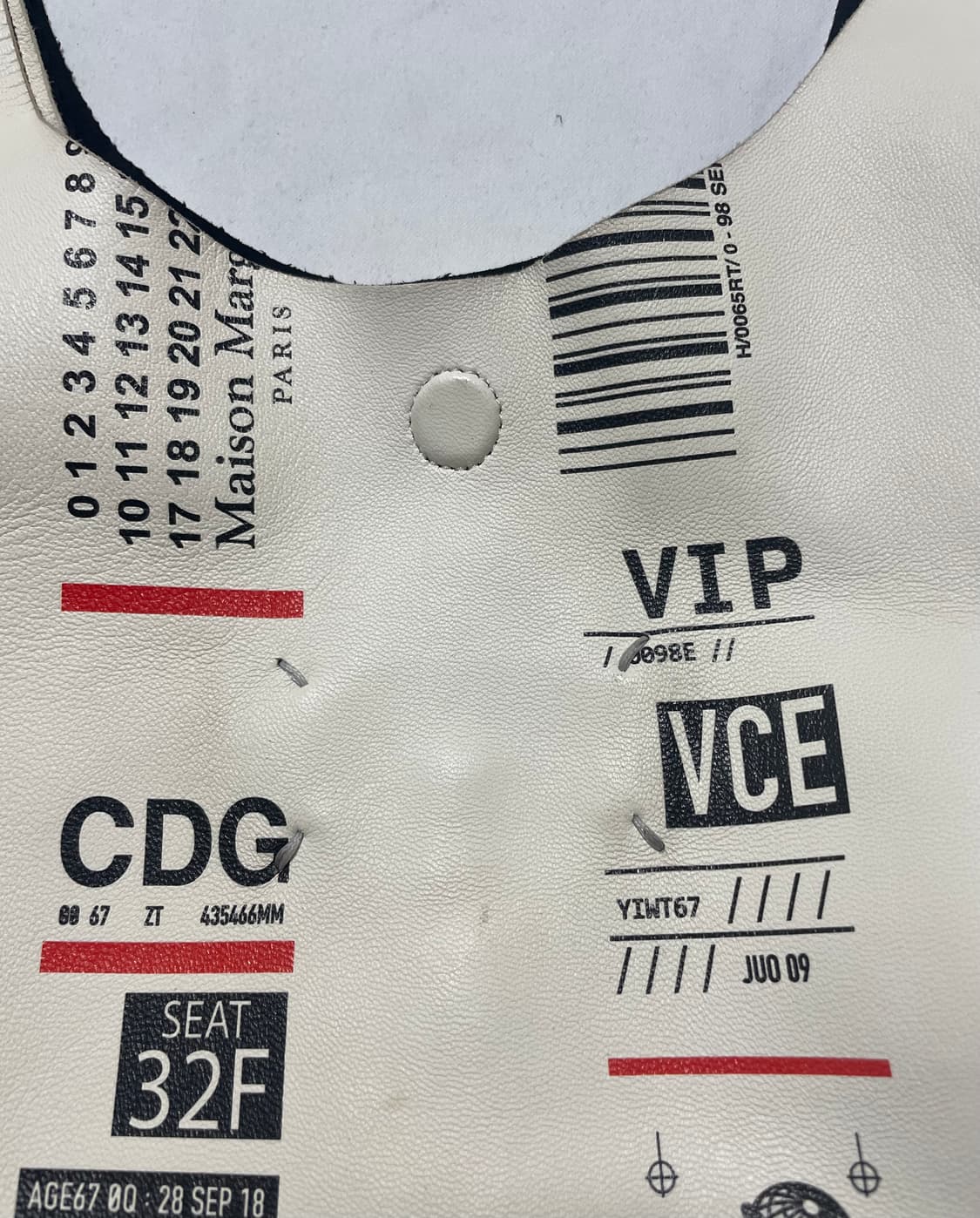 마르지엘라 18ss travel ticket bag 상품이미지4