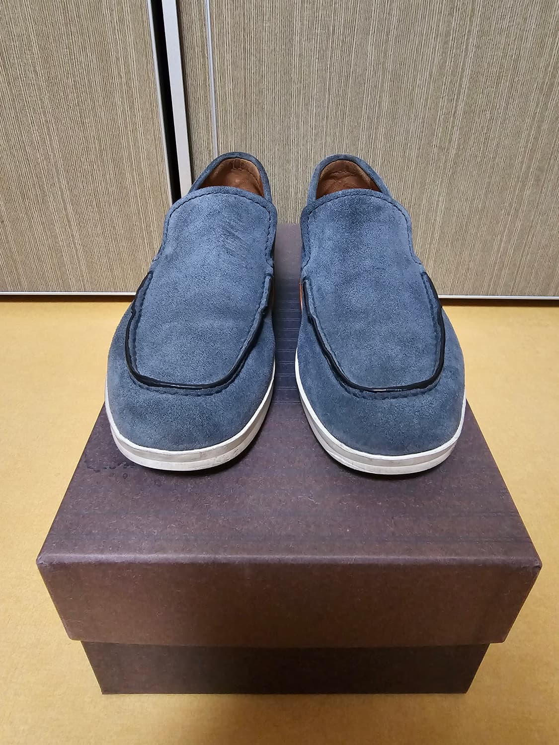 제냐 로퍼 스웨이드 245 상품이미지2