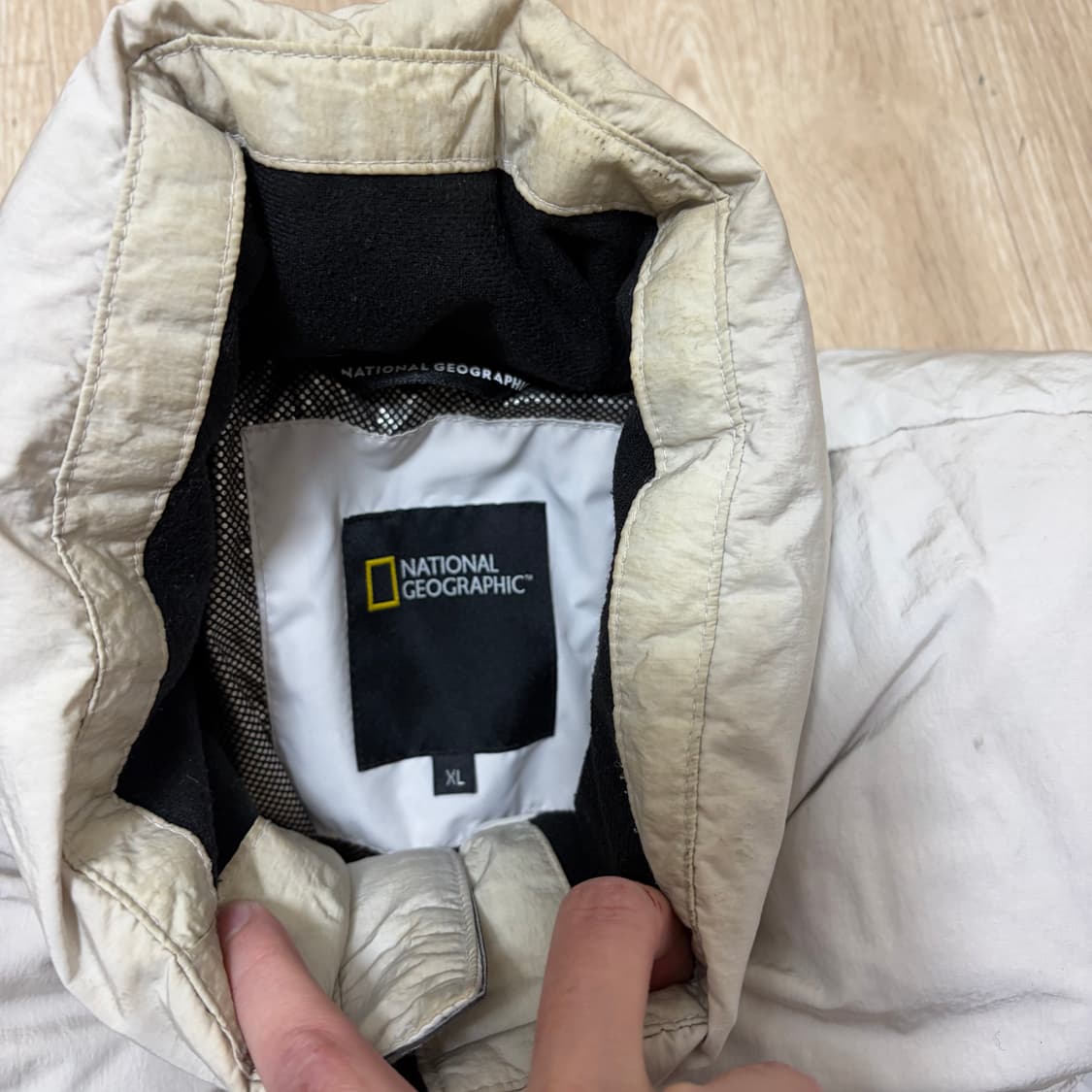 내셔널지오그래픽 남성 덕다운 푸퍼 숏패딩 XL/105  상품이미지5