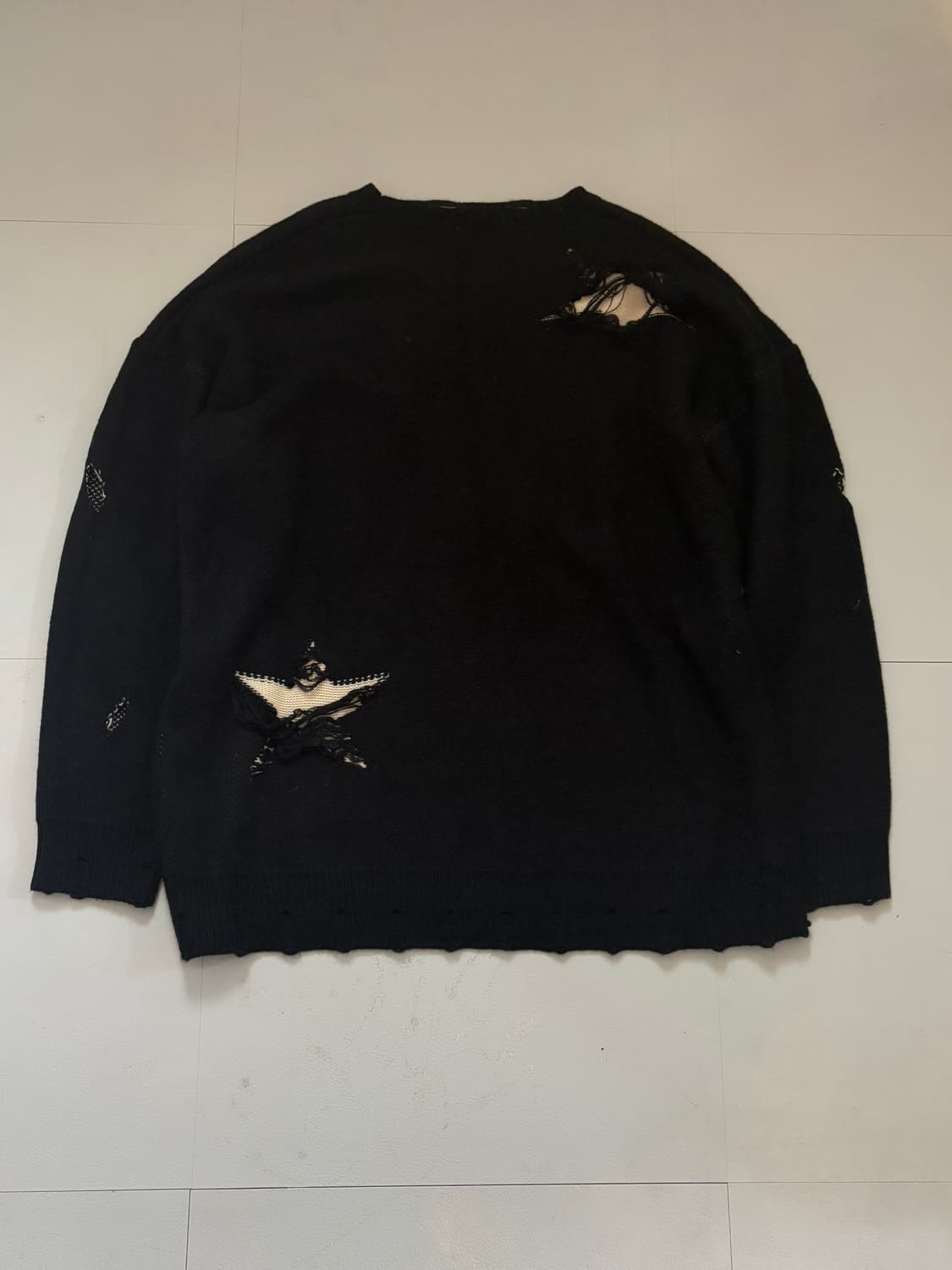 • Black Star Damage Knitwear  상품이미지6
