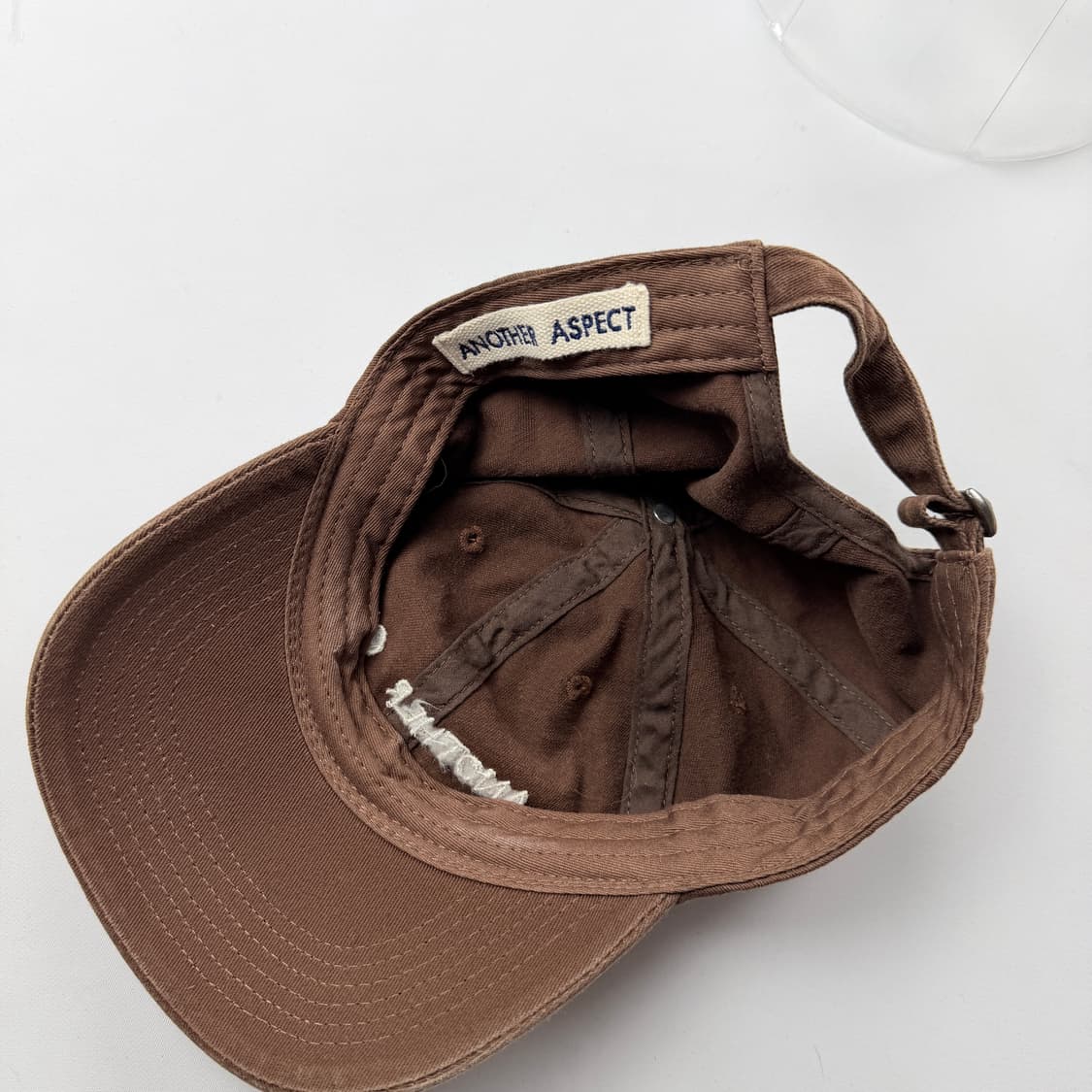 another aspect cap1.0 볼캡 브라운 상품이미지4
