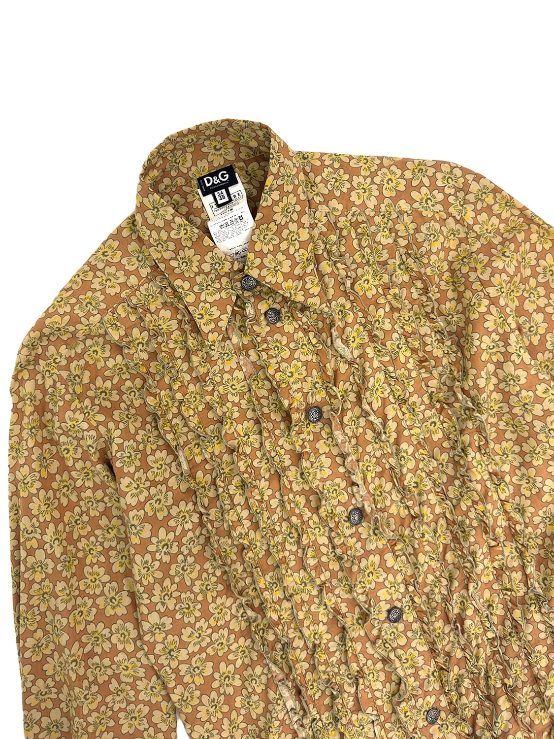 Dolce&Gabbana Floral Ruffle Blouse/ 48 상품이미지5