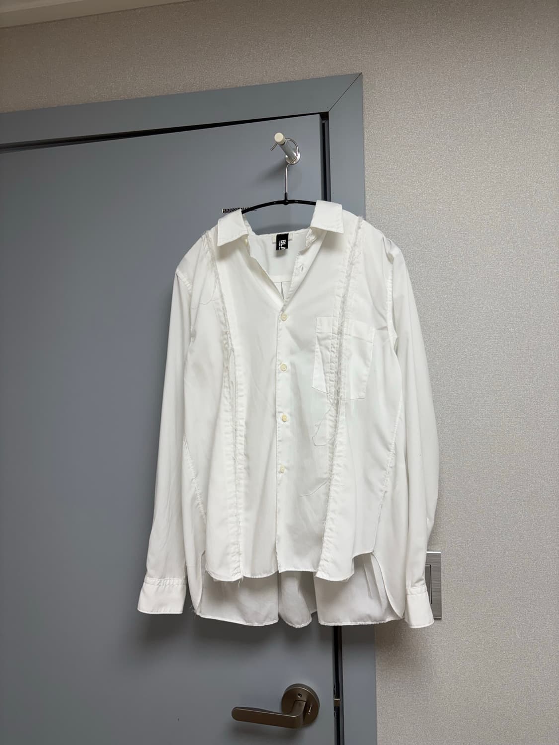 꼼데가르송 블랙 - 화이트 블라우스 셔츠 상품이미지1