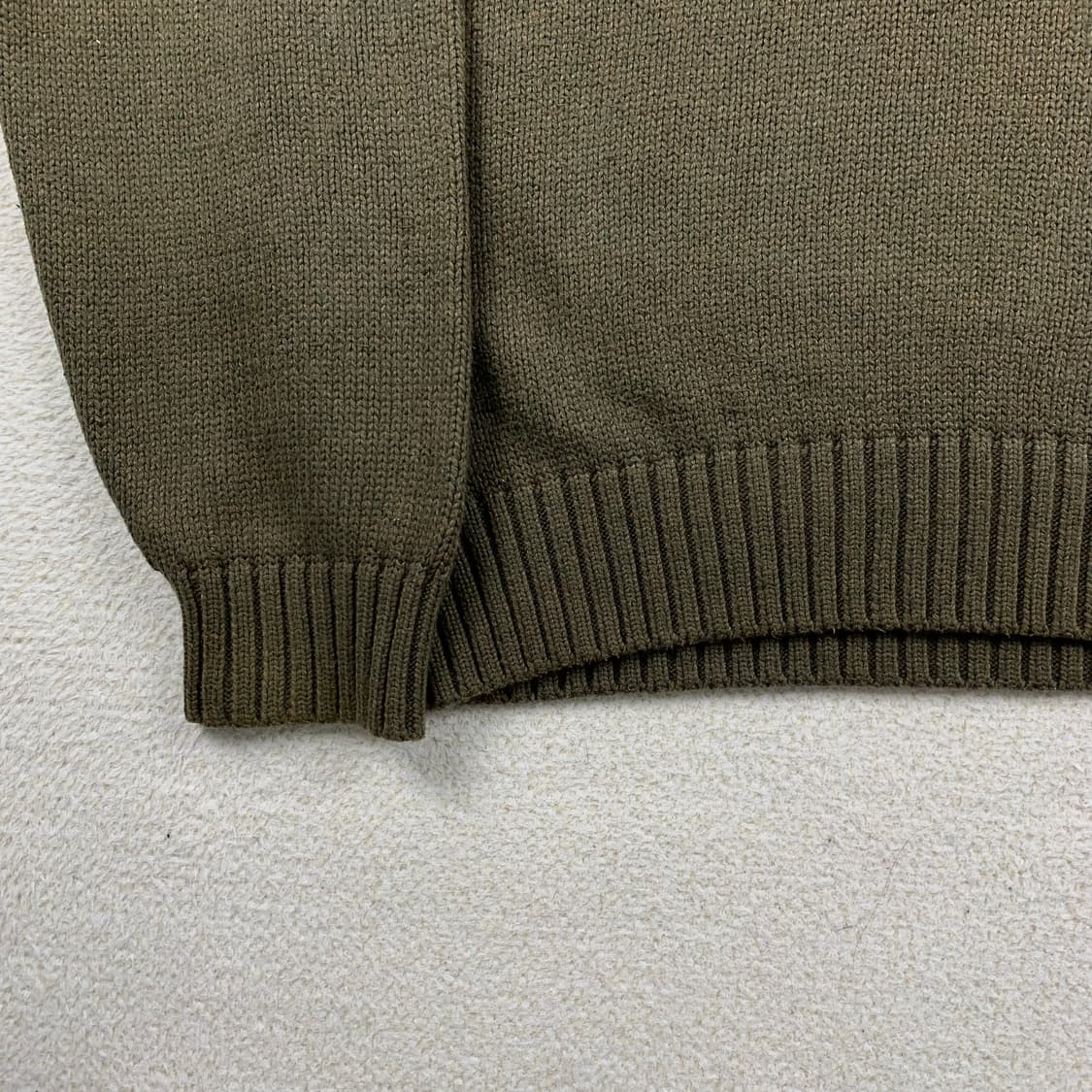 폴로 랄프로렌 포니로고 코튼 니트 올리브 상품이미지4