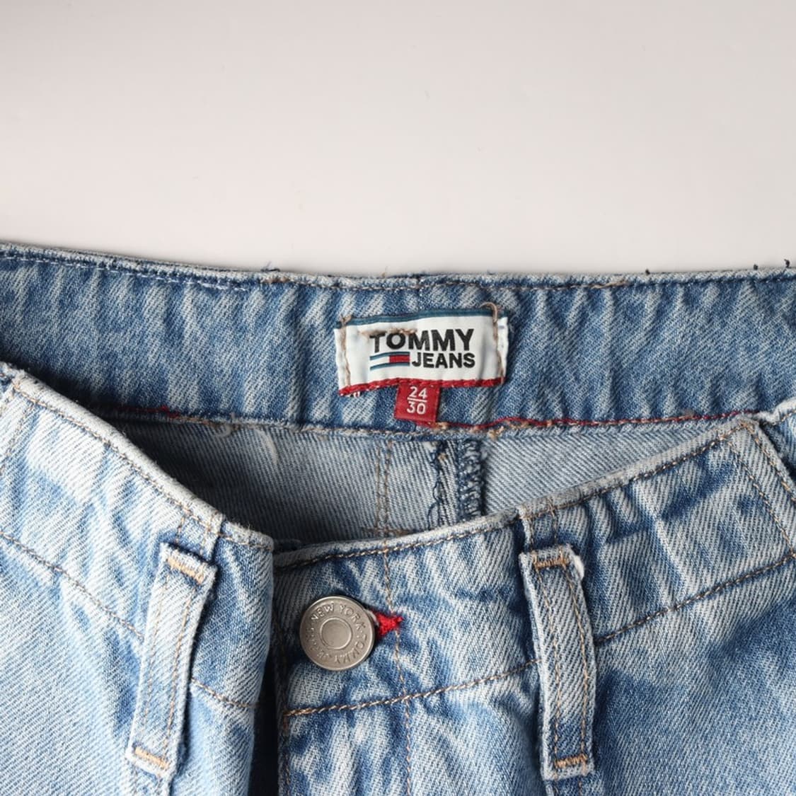 타미진스 와이드 패치 포켓 워커 데님 팬츠 상품이미지6