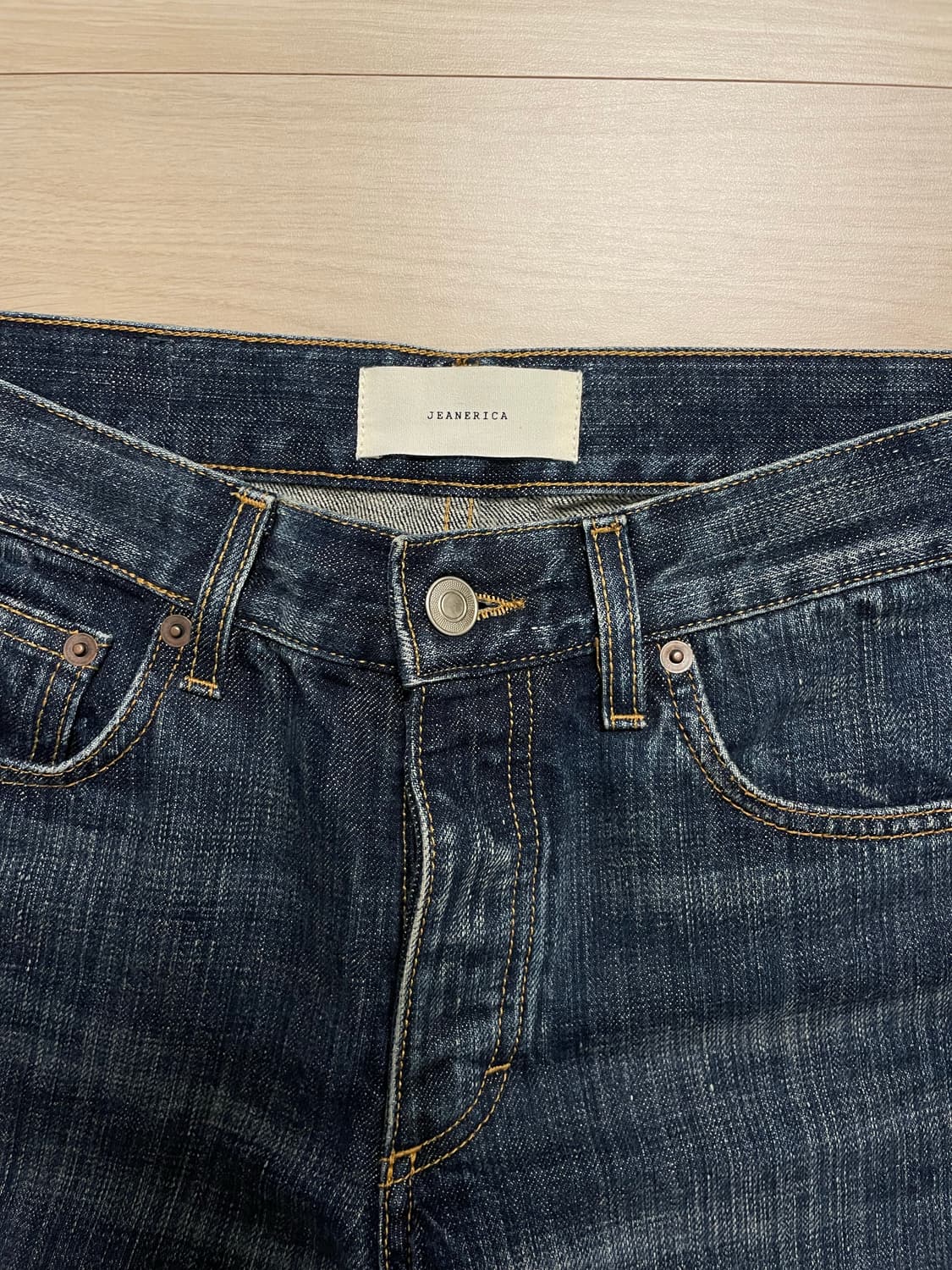 jeanerica -kyoto jean(dark blue righe) 상품이미지10