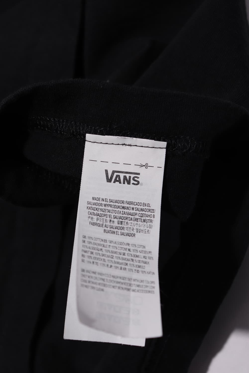 VANS 블랙 롱 슬리브 size L 상품이미지6