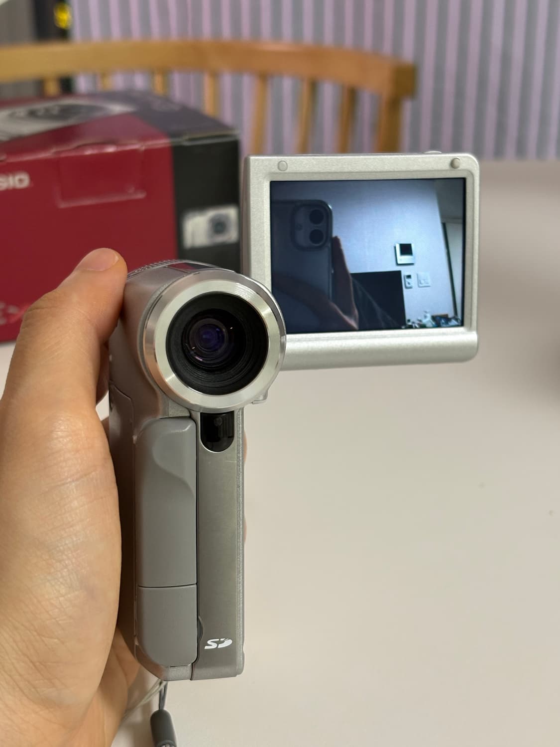[레어] 파나소닉 D-snap SV-AV100 실버 포켓캠코더 상품이미지8
