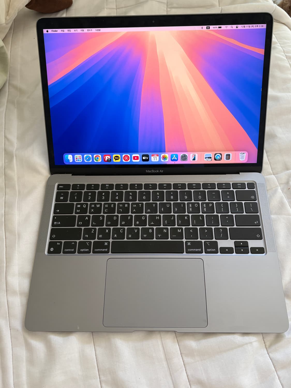 2020 맥북 에어13 M1 스페이스 그레이 상품이미지1
