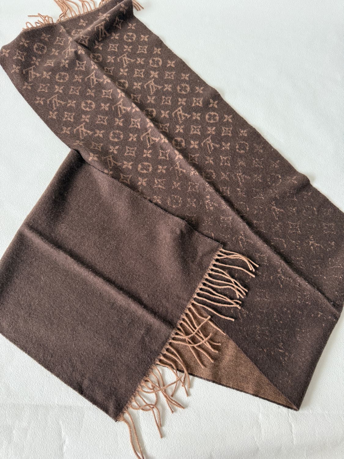 루이비통(Louis Vuitton) 캐시미어 그라데이션 머플러(ITALY 상품이미지7