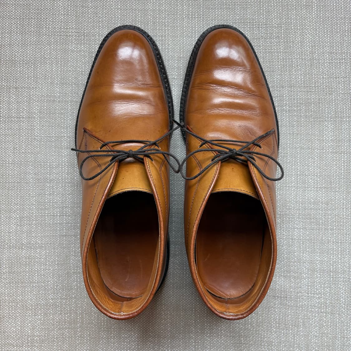 (265mm) USA Ralph Lauren 탠 더비 슈즈 상품이미지8