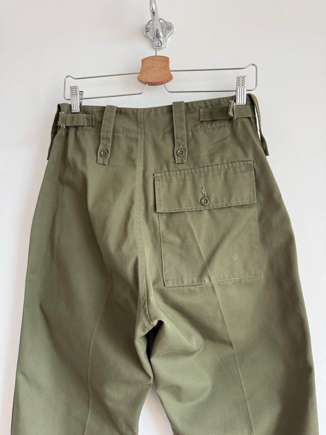 Pre owned 밀리터리 코튼 팬츠(OPTI ZIP) 상품이미지6