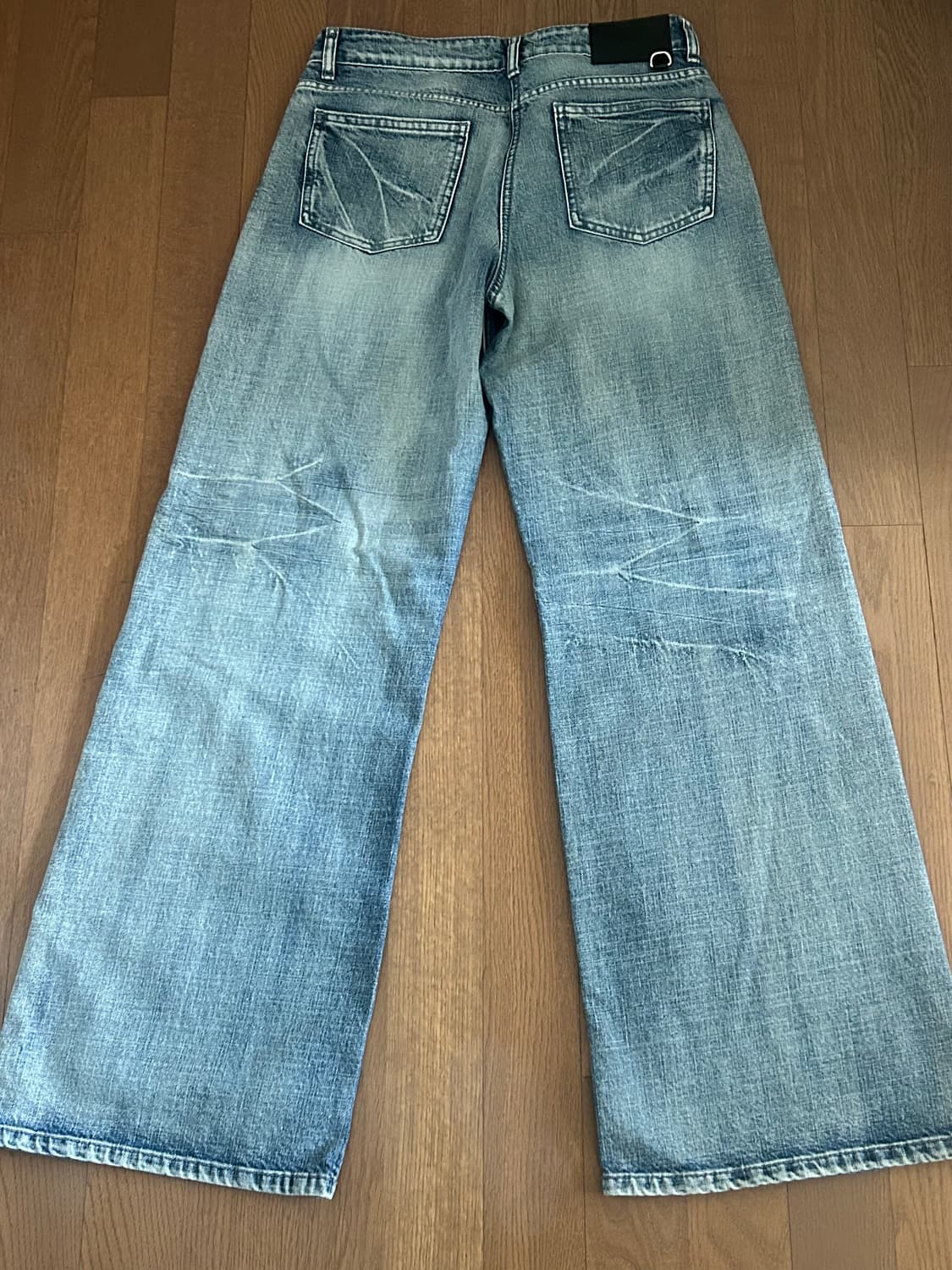 엘씨디씨 wide leg washed denim 상품이미지5