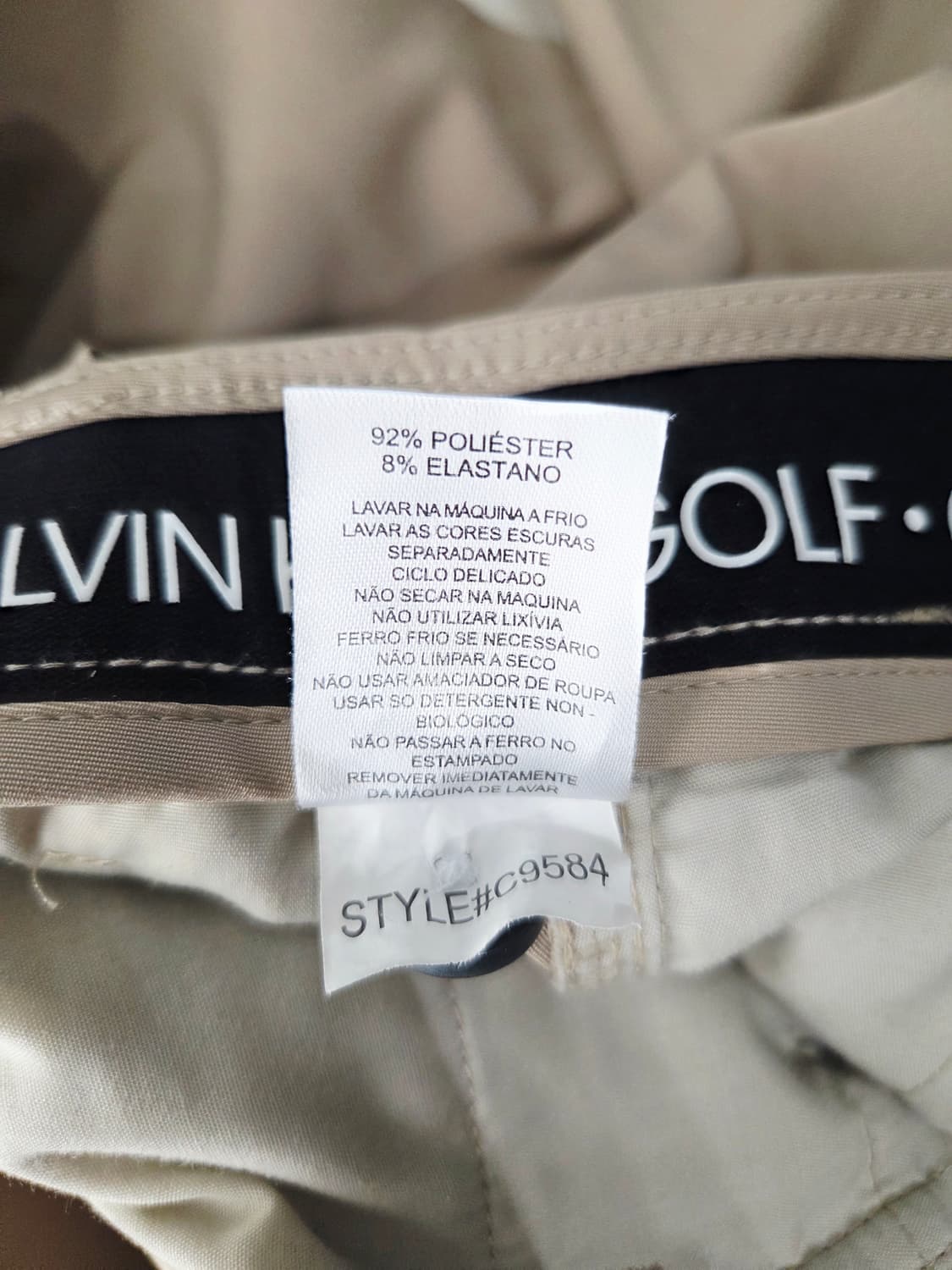 CALVIN KLEIN GOLF 베이지 골프 팬츠_31 상품이미지9