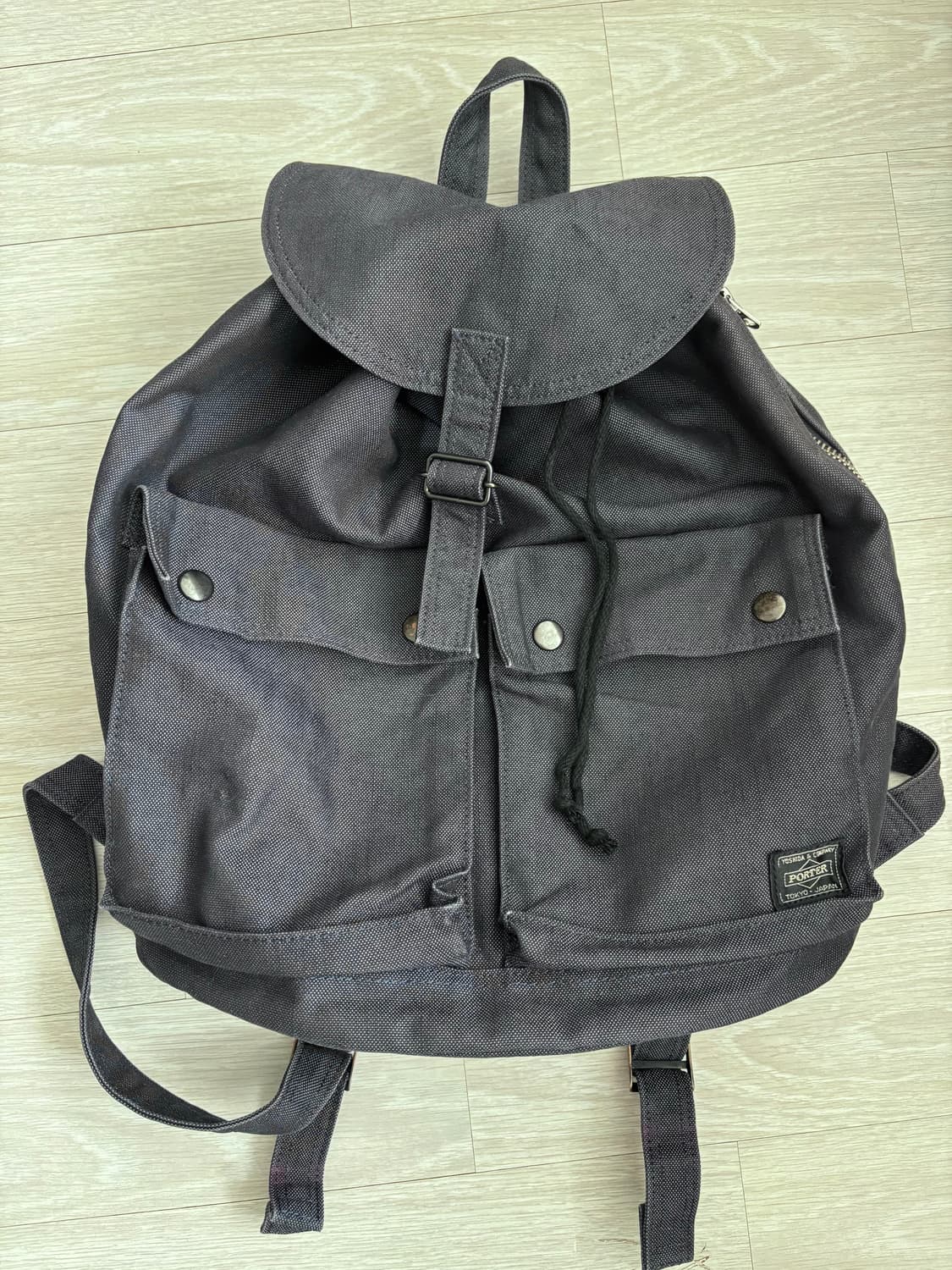 포터 빈티지 백팩 네이비 상품이미지5