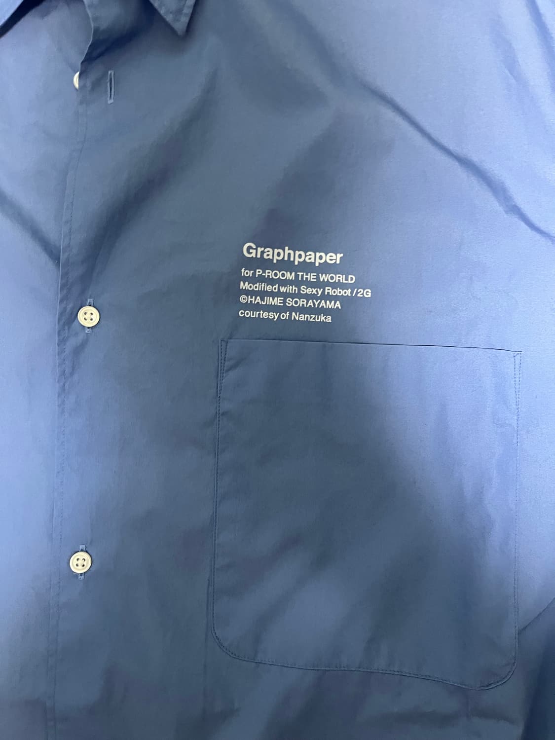 그라프페이퍼 소라야마 반팔셔츠 상품이미지4