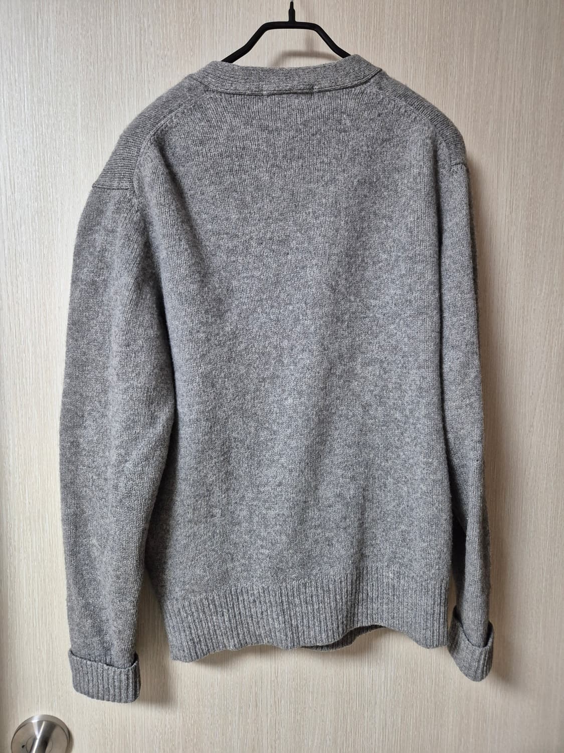 (정품) 폴로 랄프로렌 램스울 가디건 그레이 M 남성 상품이미지3