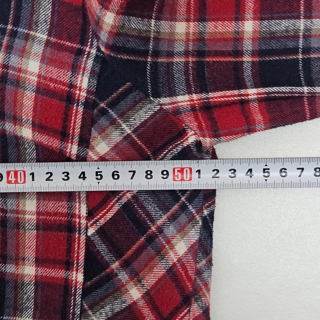 Oscope JPN 일본빈티지 풀오버 체크 블라우스 상품이미지6