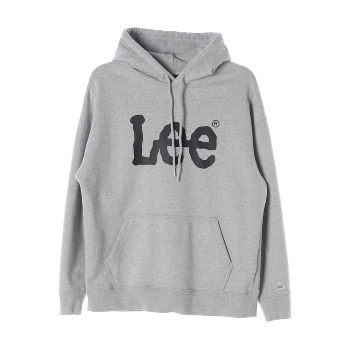 LEE 빅 트위치 로고 후드티 멜란지 그레이 S 상품이미지1