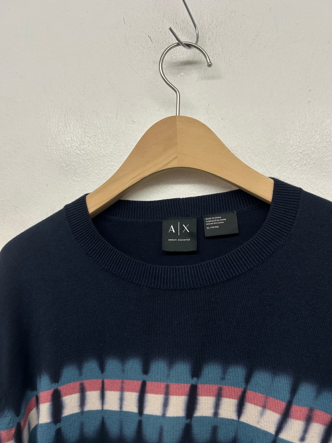 A|X 아르마니 익스체인지 타이 다이 니트 상품이미지2