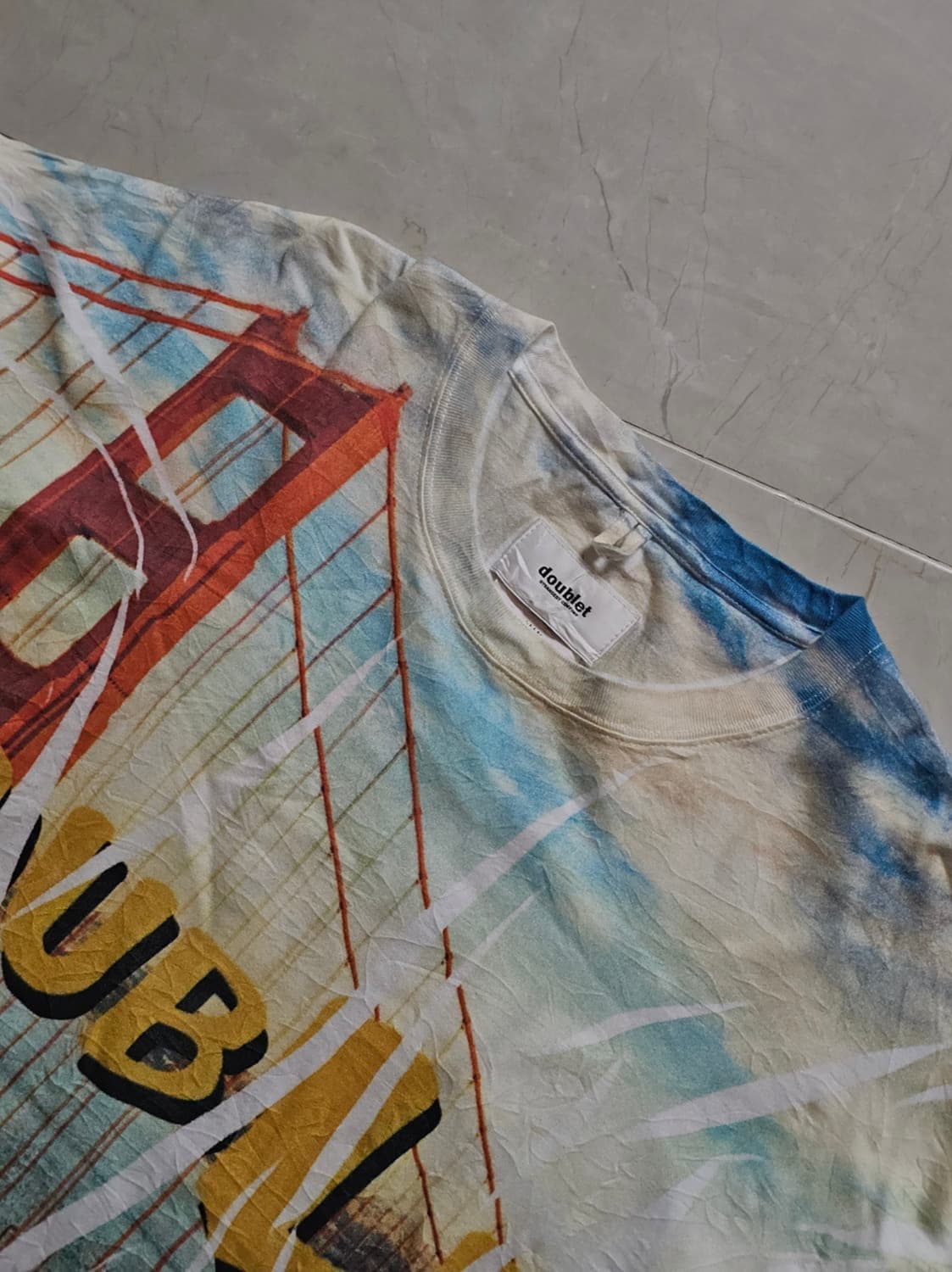 19ss Doublet 금문교 프린지 롱슬리브 상품이미지5