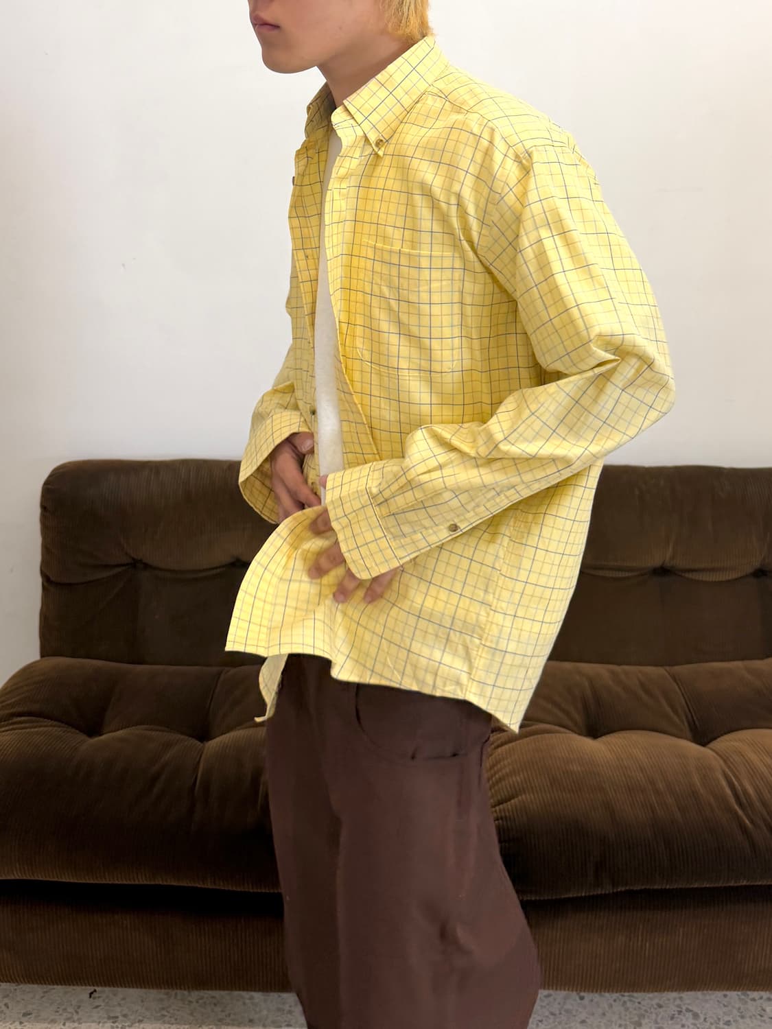 L.L.Bean 빈티지 코튼 워크 셔츠 상품이미지4