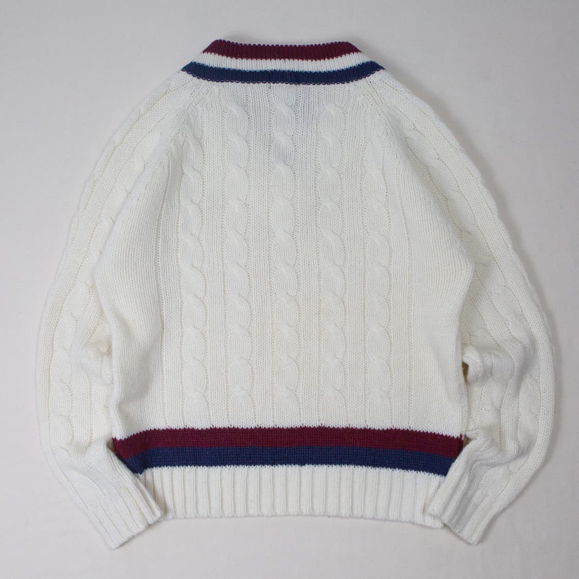 80s IZOD 라코스테 크라켓 아크릴 니트 스웨터 상품이미지6
