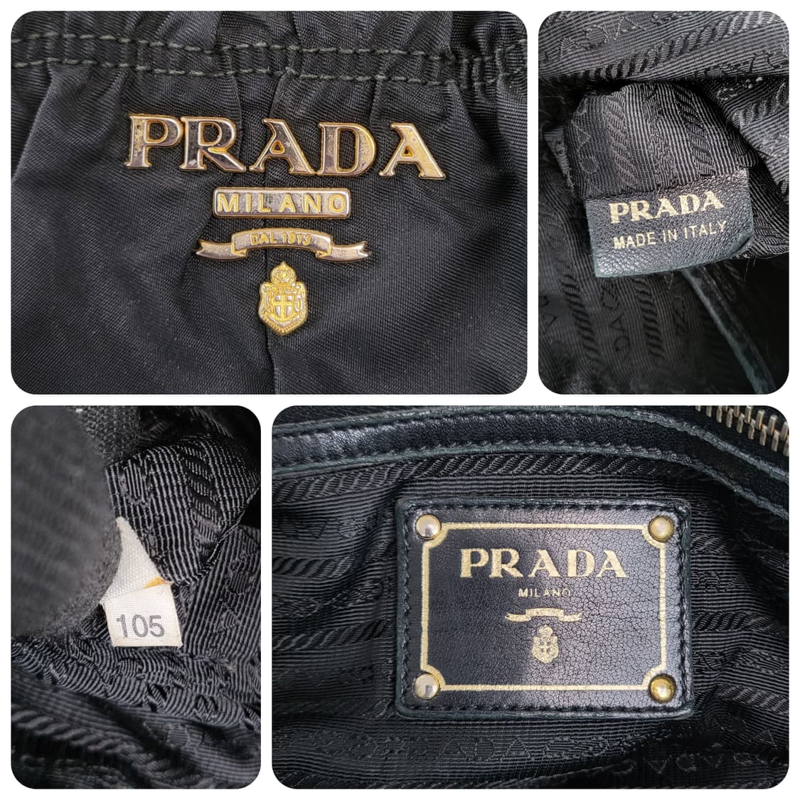 정품 프라다 고프레 포코노 투웨이백 상품이미지9