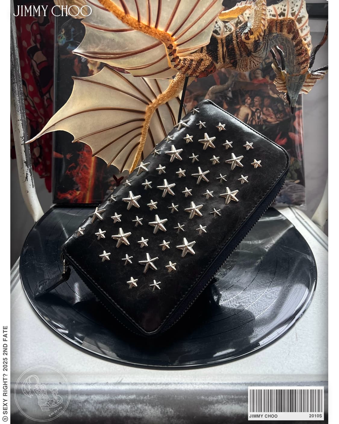 2010s JIMMY CHOO Star Studs Long Wallet 상품이미지1