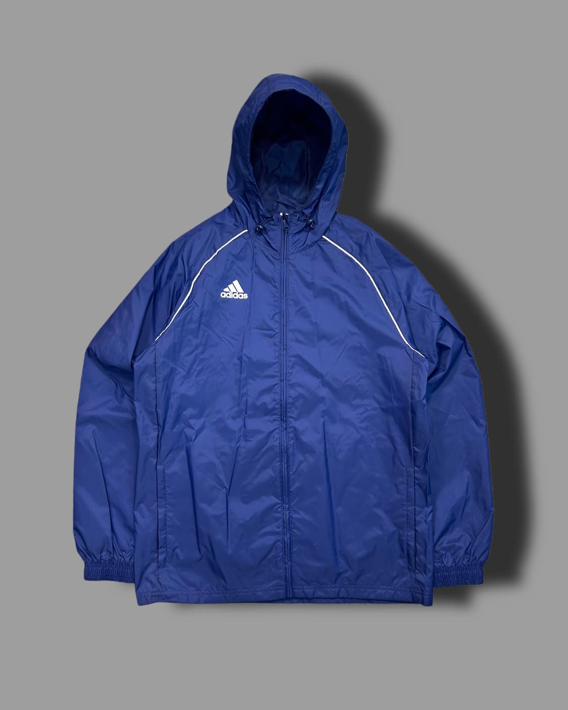 아디다스 네이비 코어레인 바람막이 XL 상품이미지4