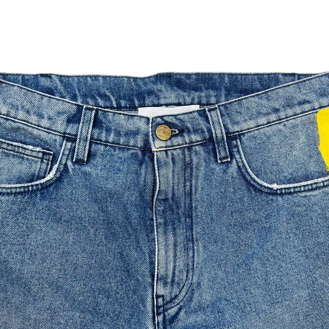  모스키노 23ss Paint denim shorts (46)  상품이미지3