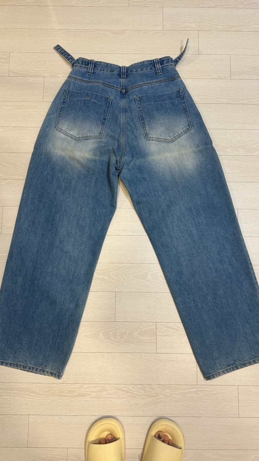 노운 와이드 데님 팬츠 상품이미지3