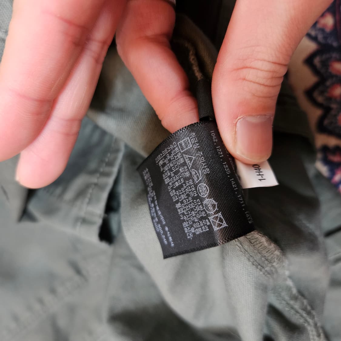 유니클로(UNIQLO) 유틸리티 올리브 코튼 자켓 XL size 상품이미지6