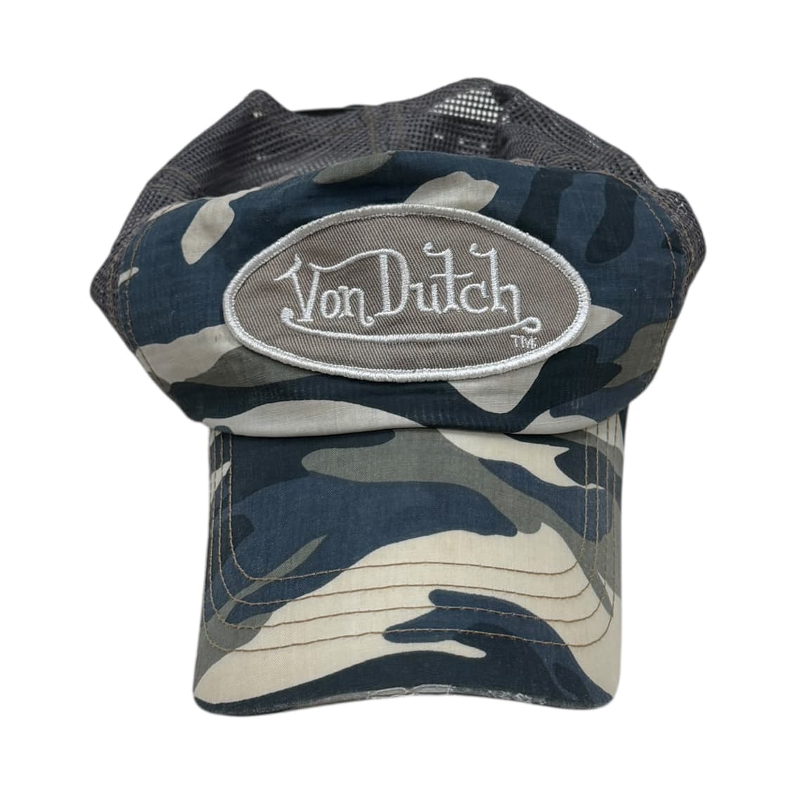 본더치 빈티지 메쉬캡 밀리터리 카모 볼캡 Y2K 모자 상품이미지3