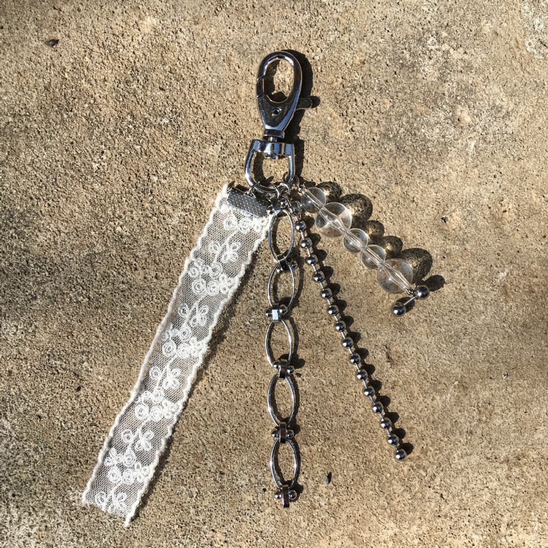 lace ball Keyring (handmade) 상품이미지1