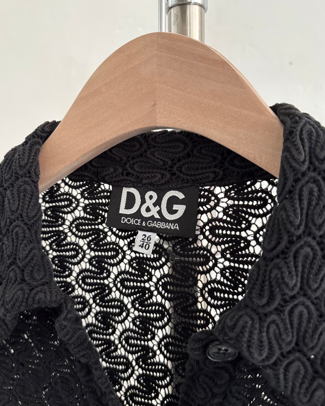 Dolce & Gabbana 돌체앤가바나 레이스 카라 셔츠 상품이미지3
