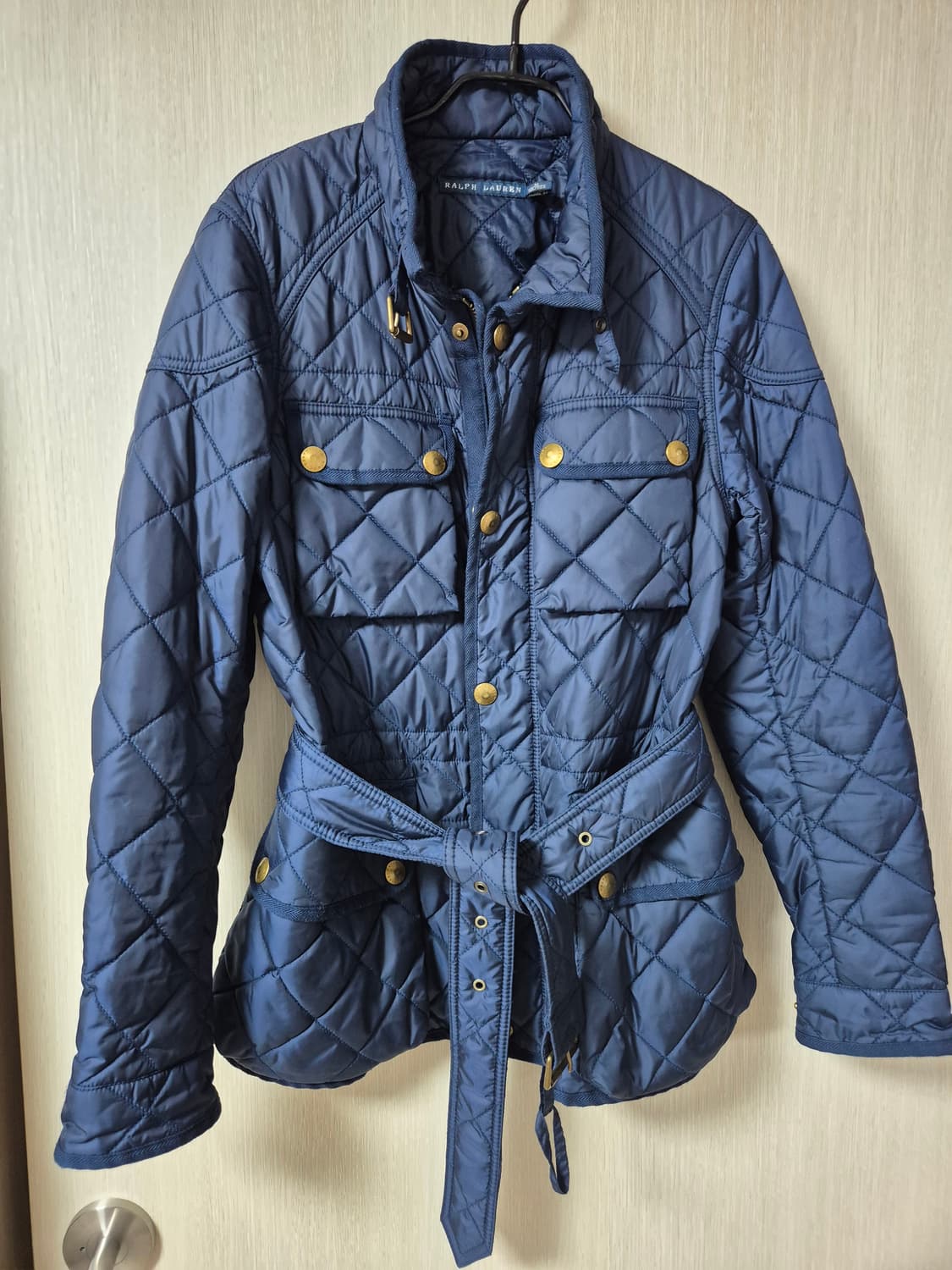 폴로 랄프로렌 클래식 퀼팅 자켓 경량패딩 M (66) 여성 상품이미지1