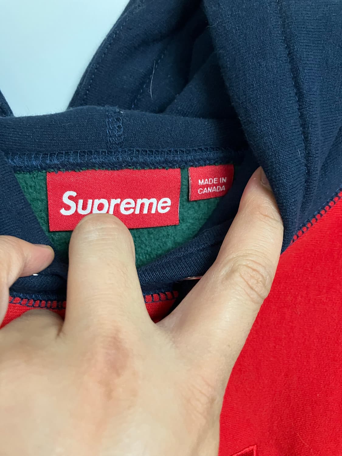 (L) 슈프림 박스로고 후드 스웨트셔츠 멀티컬러 - 24FW 상품이미지2