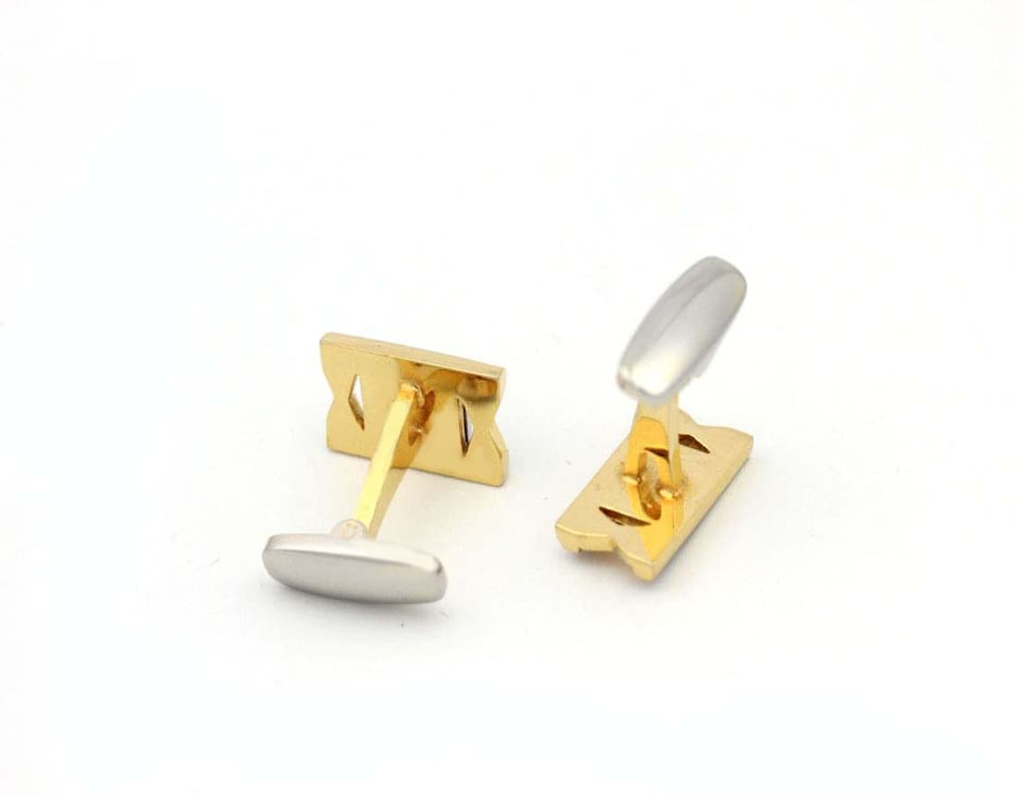 입생로랑 A등급 5.2cm 남자 명품 넥타이핀 커프스 세트 상품이미지6