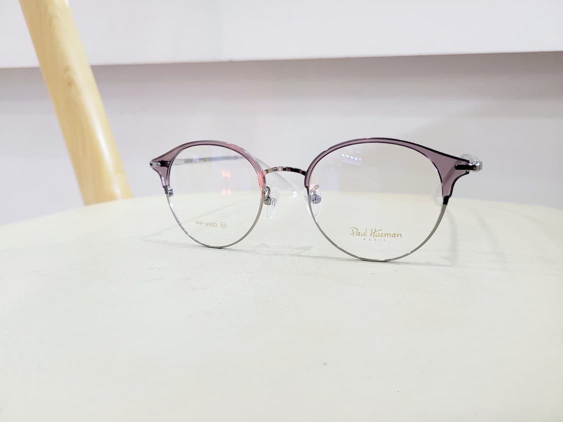 폴휴먼 안경 PHF-492D 투명그레이하금테 안경 상품이미지8