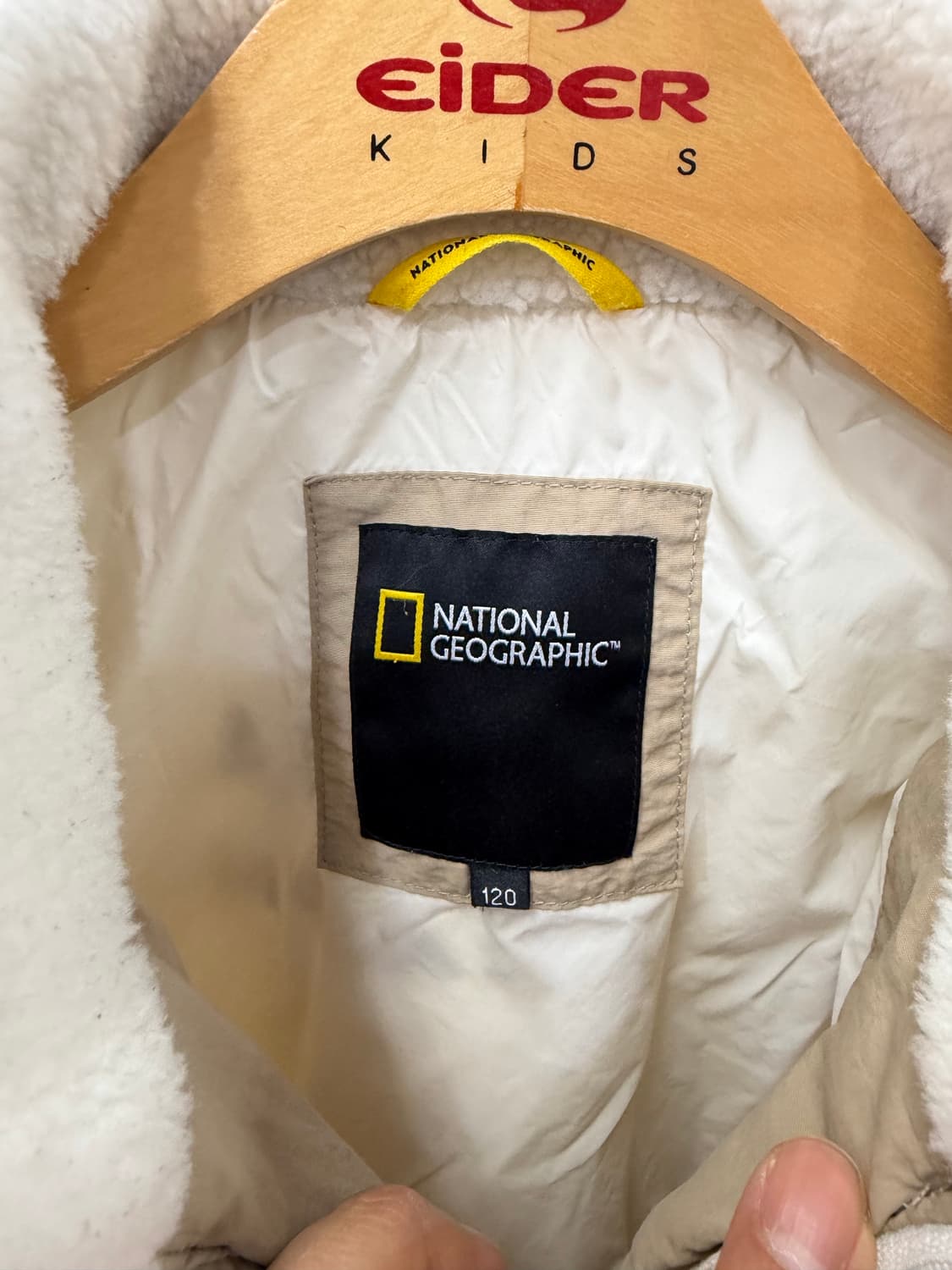 정품) 내셔널지오그래픽 키즈 플리스 자켓 120 상품이미지6