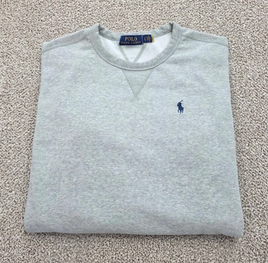폴로 랄프로렌 맨투맨 L 회색 상품이미지6