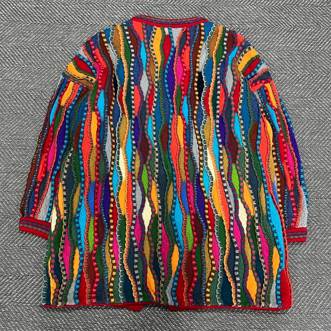 오스트레일리아 울 케이블 가디건 v1043 상품이미지2